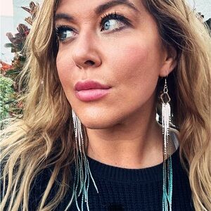 Handmade (by me) Beaded Earrings